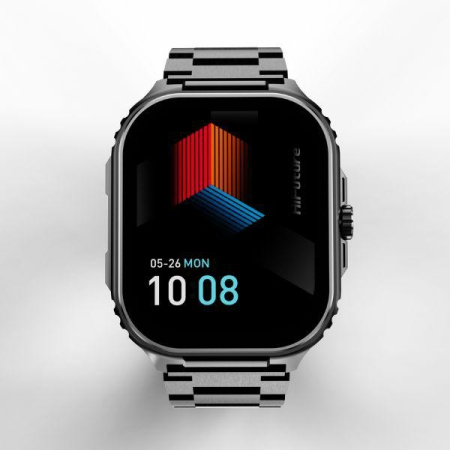 Smartwatch HiFuture Ultra3 Pro Black – Ecran AMOLED 2.04", Monitorizare sănătate AI, Apeluri Bluetooth, IP68 [2]