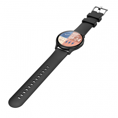 Smartwatch HOCO Amoled (Y15) - Femei și bărbați, Monitor de somn pentru ritm cardiac, 1,43 inci, Apeluri Bluetooth 5.0, IP68, 260mAh - Negru [1]