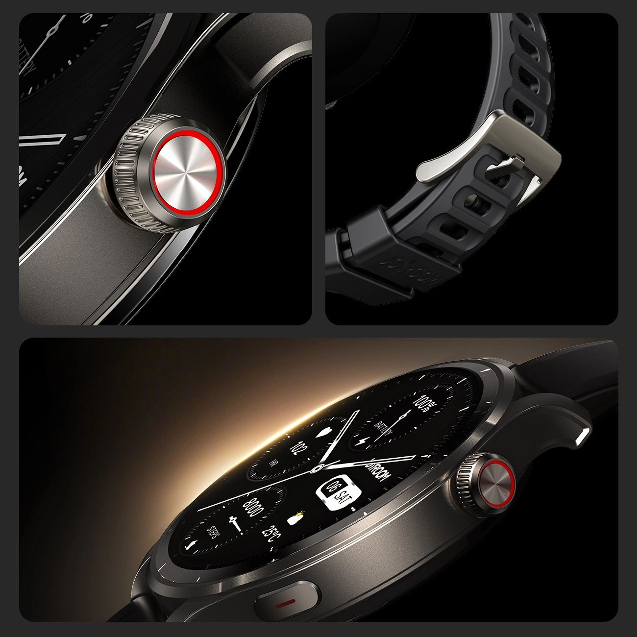 Smartwatch Joyroom JR-FV1 cu Apeluri, Ecran HD și Brățară Cadou [11]