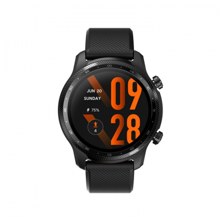 Smartwatch - Smartwatch Mobvoi TicWatch Pro 3 Ultra – Dual Display, GPS, Wear OS, Autonomie 45 zile, NFC, Negru
