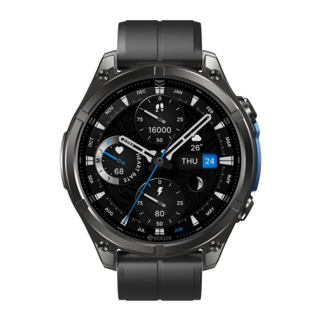 Smartwatch Zeblaze Vibe 8 Abyss – Apeluri Bluetooth, Ecran HD, Sport & Sănătate, Autonomie Mare, Negru [1]