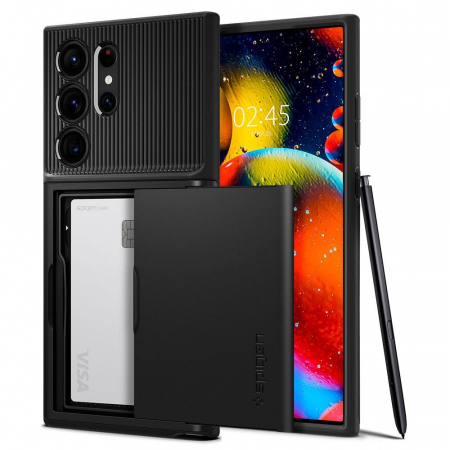 Spigen SLIM ARMOR CS GALAXY S23 ULTRA BLACK [0]