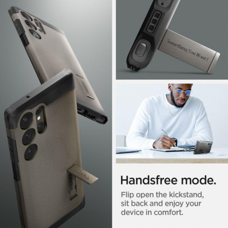 Spigen TOUGH ARMOR GALAXY S23 ULTRA GUNMETAL [9]