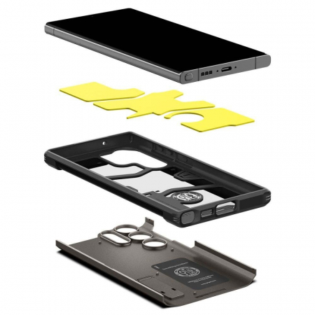 Spigen TOUGH ARMOR GALAXY S23 ULTRA GUNMETAL [2]