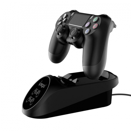 Stație de andocare duală iPega PG-9180 pentru controler de jocuri PS4 (negru) [2]