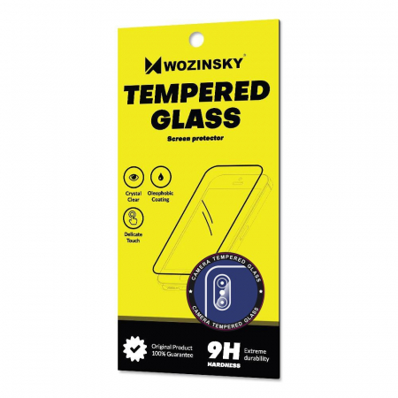 Huse telefoane mobile / Folie de protecţie - Sticlă temperată pentru cameră Wozinsky Protector de sticlă 9H super durabil Xiaomi Redmi 7