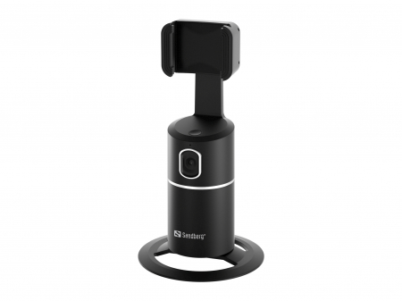 Selfie Sticks/Tripod-uri/Suporturi - Suport Telefon Sandberg Auto Tracking – Urmărire Mișcare 360°, Live & Video Calls