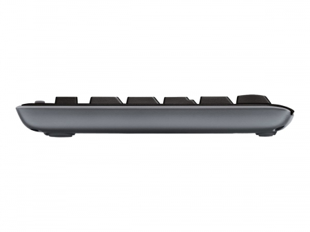 Kit tastatură și mouse wireless Logitech MK270, layout US – Tastatură full-size cu 8 taste multimedia și mouse compact, negru [2]