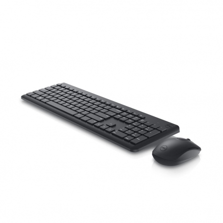 Tastatura - Set tastatură și mouse wireless Dell KM3322W – Taste rezistente la stropi, mouse ergonomic și conectivitate fiabilă