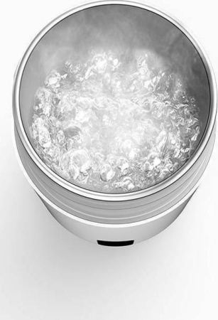 Mini ceainic electric Deerma DR035S alb cu afișaj temperatură și capacitate 350 ml [6]