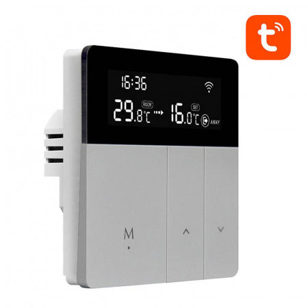 Termostat Incalzire Cazan Inteligent Avatto WT50 3A Wi-Fi Tuya [2]