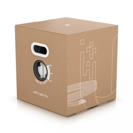 Cabluri de rețea - Ubiquiti Networks 305 m, CAT5e, Shielded, Up to 1 Gbps, 24 AWG, Solid Bare Copper, 330 x 330 x 340 mm