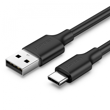 Ugreen cable USB - USB Type C 480 Mbps 3 A 1.5 m cable black (US287 60117) [0]