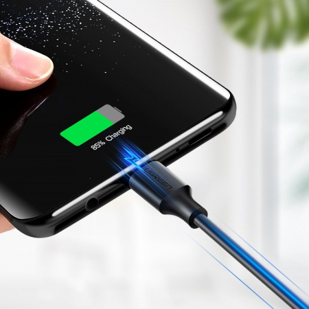 Ugreen cable USB - USB Type C 480 Mbps 3 A 1.5 m cable black (US287 60117) [2]