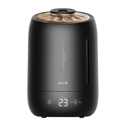 Smart Home - Umidificator cu ultrasunete Deerma F600 – 5L, Filtru Carbon, Aromaterapie, Touch Control, Silențios, Negru