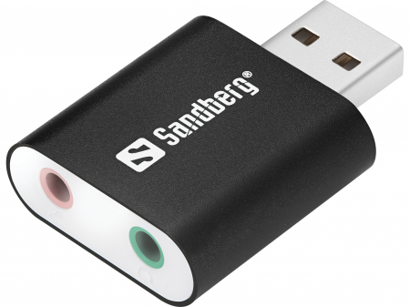 Adaptoare Audio - Adaptor USB la Sound Link – Transmisie Audio Hi-Fi, Compatibil cu PC, TV și Boxe