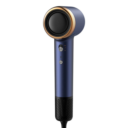 Uscător de păr Deerma DEM-CF50W albastru cu ionizare și flux aer 70 m/s [1]
