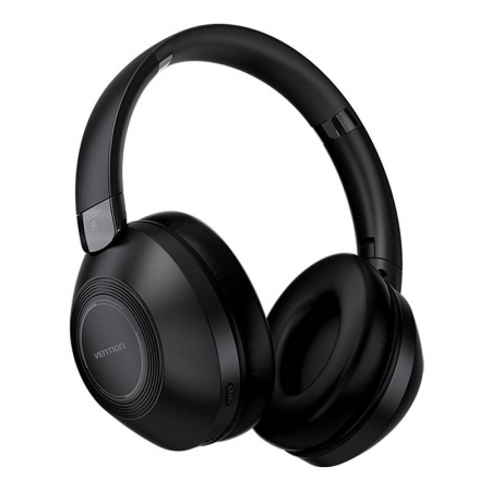 Căști audio PC - Vention SoundMate S11 NBBB0 Negru– căști wireless On‑Ear Bluetooth 5.3, autonomie 20 h, driver 40 mm