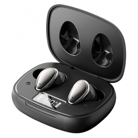 Căști audio telefoane mobile - Vention Tiny T13 NBNB0 Negru– căști true-wireless Bluetooth 5.3 cu ANC & 28 h autonomie