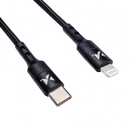 Wozinsky cable USB Type C - Lightning Power Delivery 18W 2m black (WUC-PD-CL2B) [1]