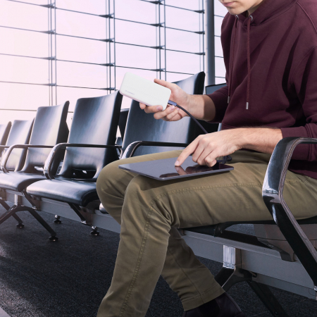 Wozinsky powerbank Li-Po 10000mAh 2 x USB white (WPBWE1) [11]