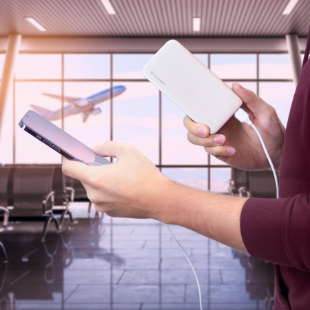 Wozinsky powerbank Li-Po 10000mAh 2 x USB white (WPBWE1) [8]