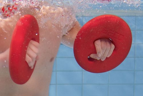 Aqua-Disc accesoriu aquafitness, Rosu [4]