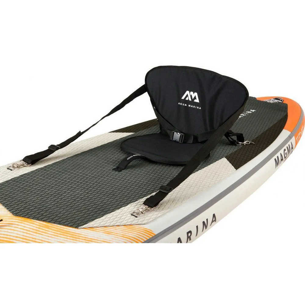 Set Paddle Board, Aqua Marina Magma 11´2´´ Inflatable, Auriu [6]