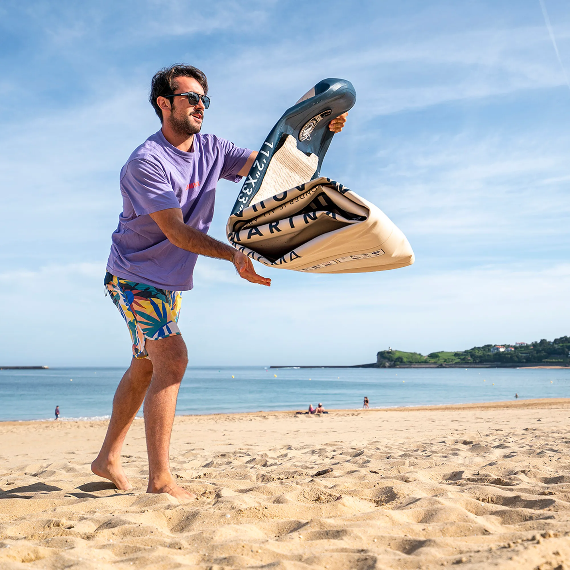 Aqua Marina Magma 11´2´´ Inflatable Paddle Surf Set,Bej [13]