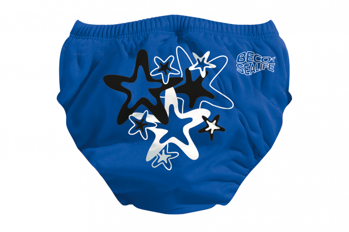 Aqua Nappy Slip, Starfish, albastru , L [2]