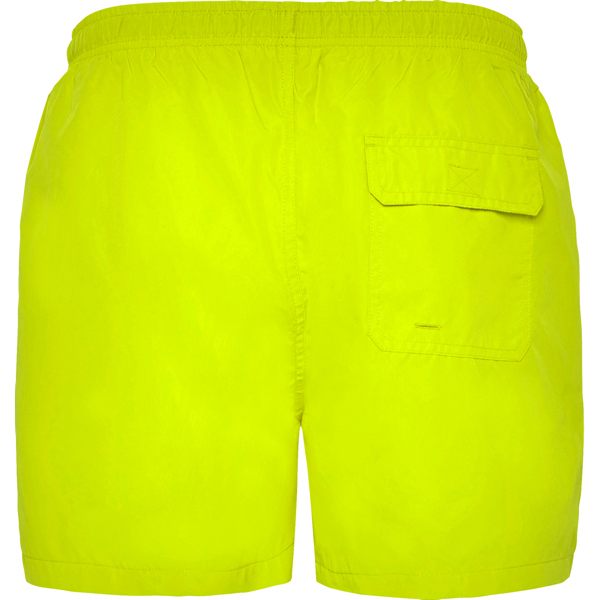 Short plaja sau piscina copii Aqua, galben neon, marimea 4 [2]