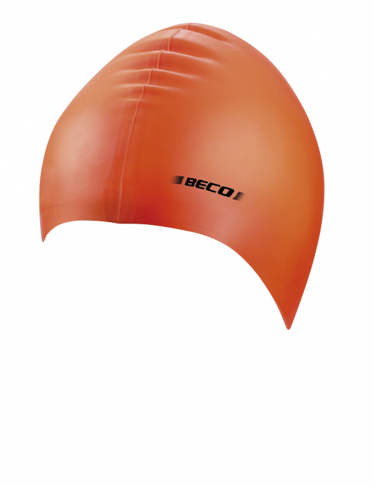 Casca pentru inot latex, solid, portocaliu [1]