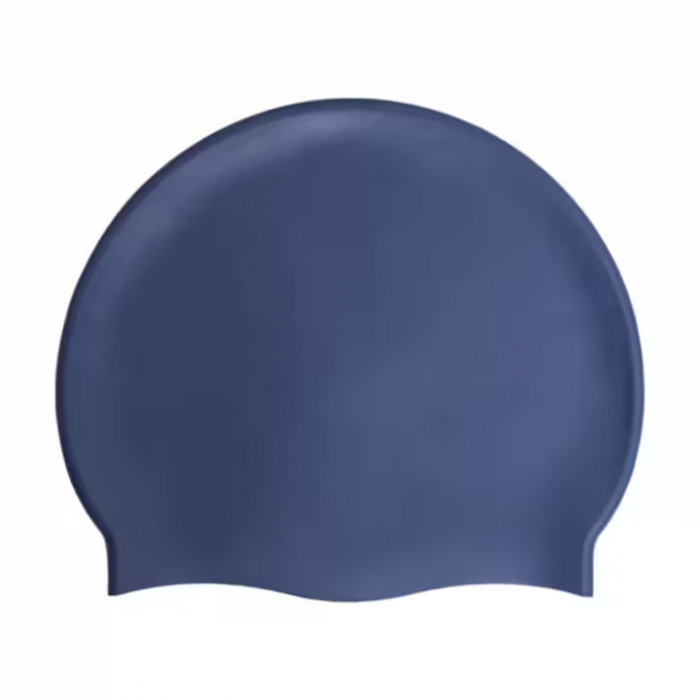 Casca pentru inot silicon, Albastru inchis, Adult [1]
