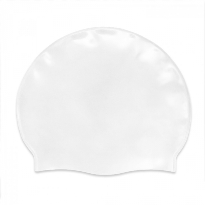 Casca pentru inot silicon, Alb, Adult [1]