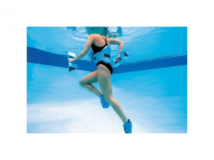 Centura de inot, Adult, Pool-Gym, Albastru [2]