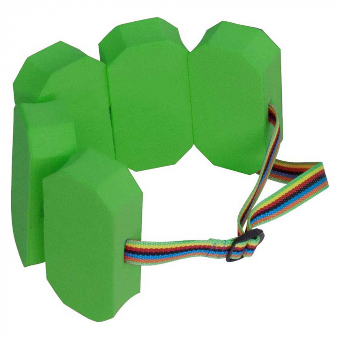 Centura pentru inot 6 elementi din spuma plastazote,Verde [2]