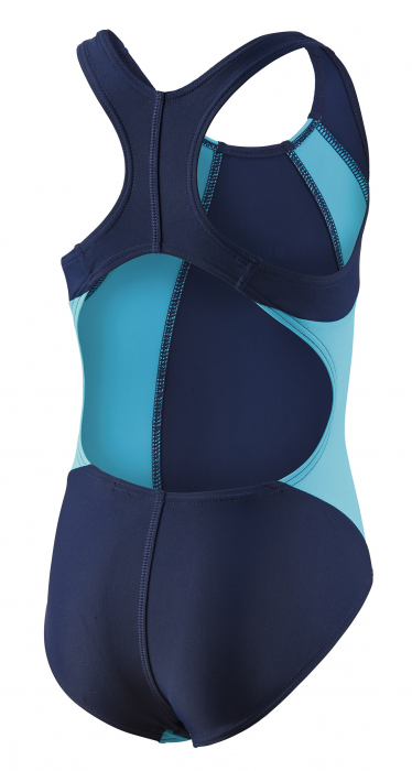 Costum inot fete Maxpower Basic, marin/turcoaz , 116 cm [3]