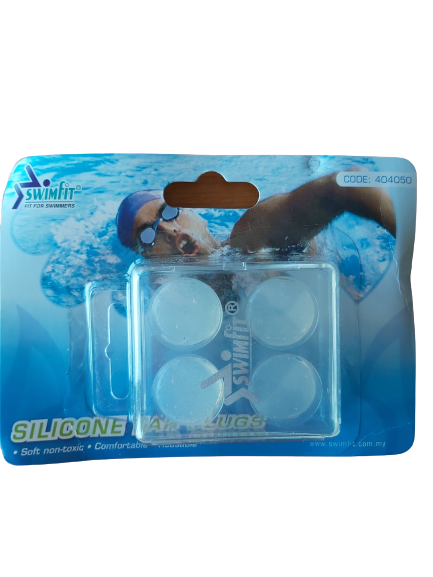 Set 4 buc dopuri de urechi din silicon, Transparent [4]