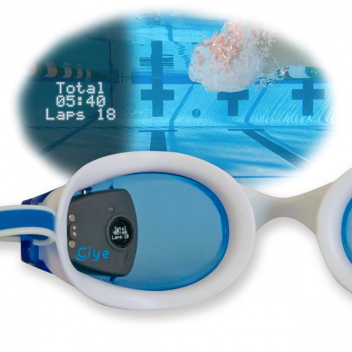 Kit ochelari de inot, Adult, Smart, Albastru [2]