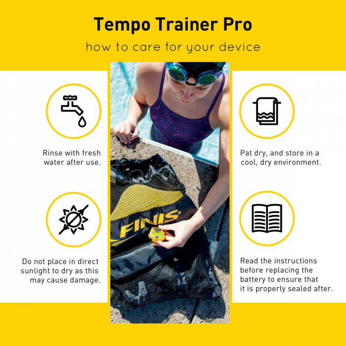 Metronom subacvatic TEMPO TRAINER PRO [7]