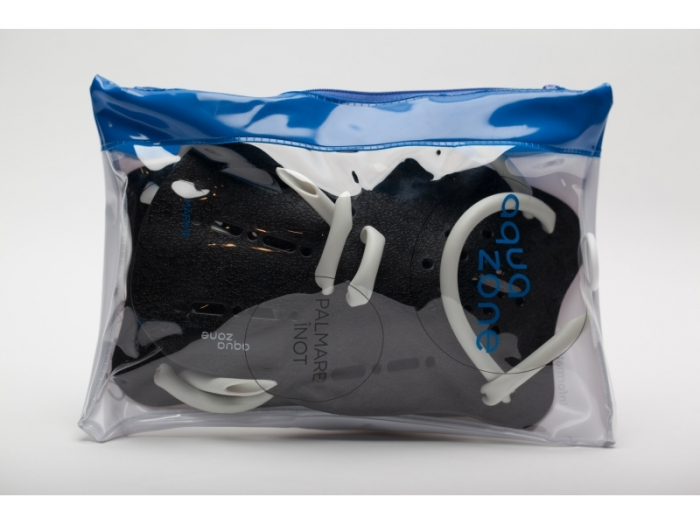 Palmare de inot, L, Training, Negru [2]