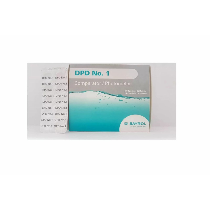 Pastile de testare clor, DPD no. 1  Photo, cutie 250 buc [2]