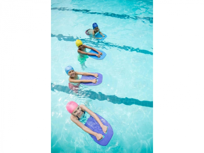 Pluta pentru inot Eurokick, albastra, 47 cmx 28cmx 3 cm [2]