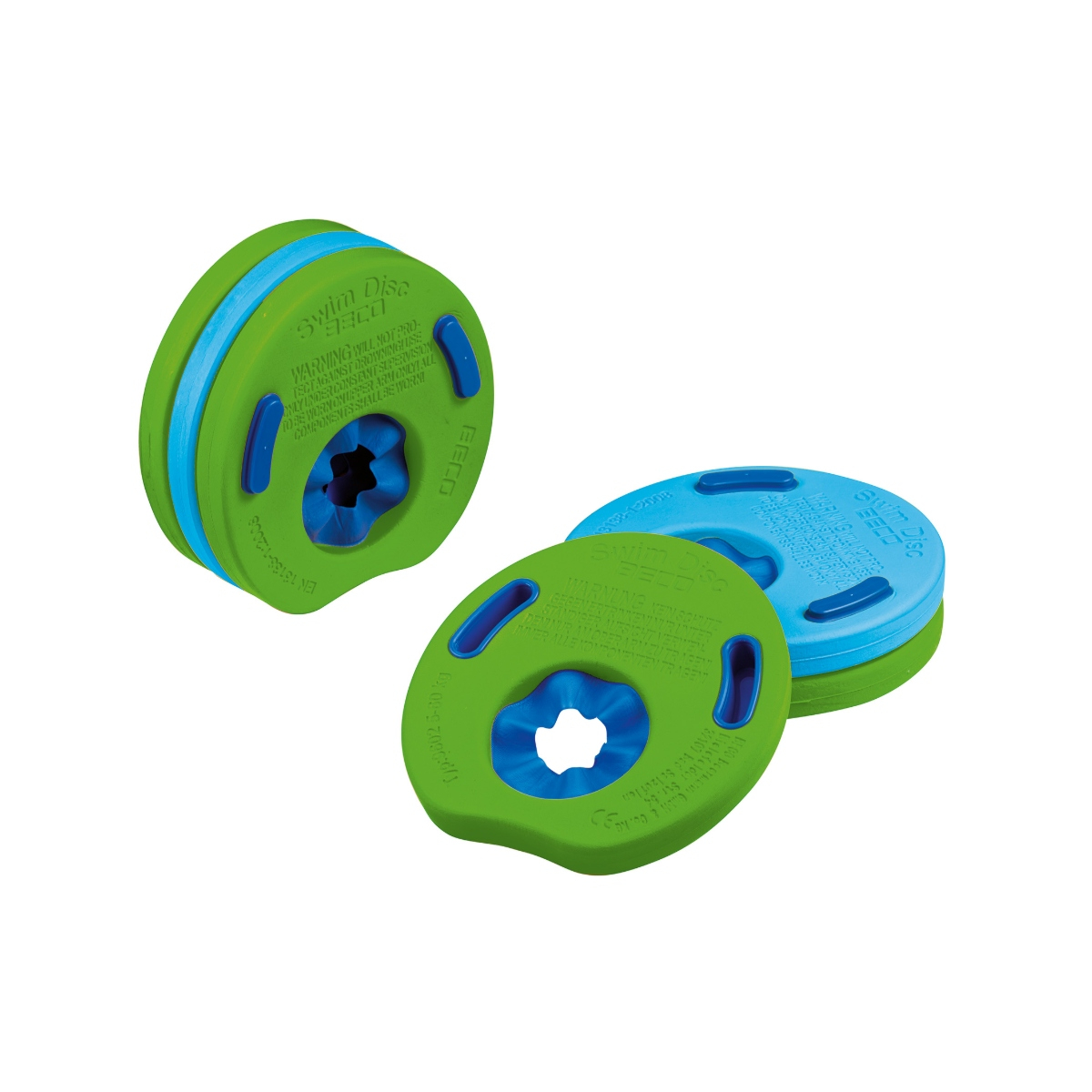 Set 6 discuri inot, SWIMDISC ORIGINAL, verde/portocaliu [2]