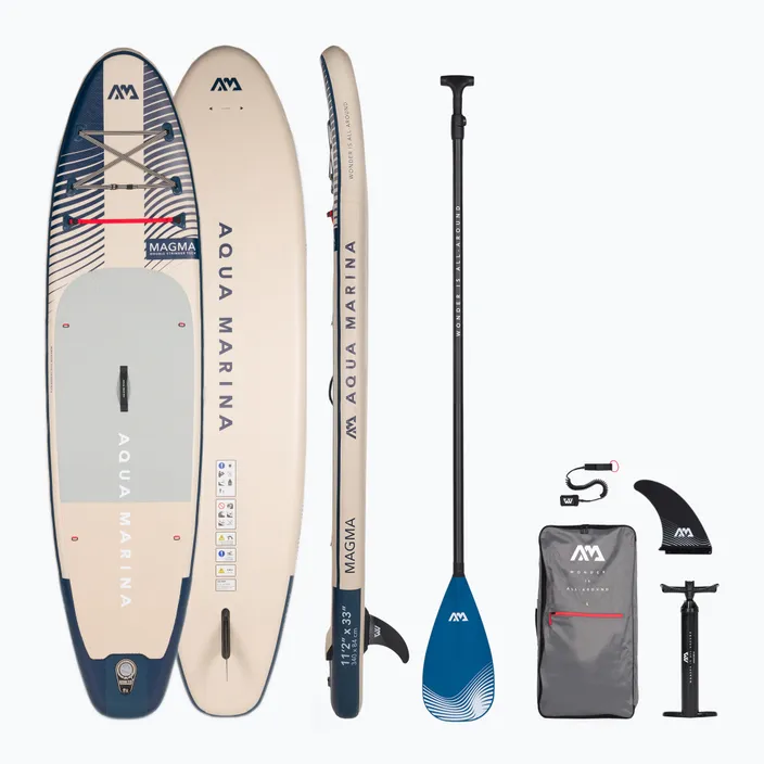 Timp liber - Aqua Marina Magma 11´2´´ Inflatable Paddle Surf Set,Bej