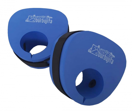 Echipamente pentru dezvoltarea tehnicii de inot - Aripioare pentru inot  din plastazote , Junior, Albastru