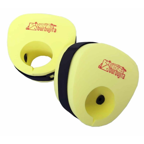 Aripioare pentru inot din plastazote, Bebe, Galben