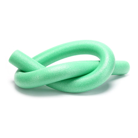 Echipamente pentru dezvoltarea tehnicii de inot - Bagheta spuma AquaGym 150*6,5 cm,Verde