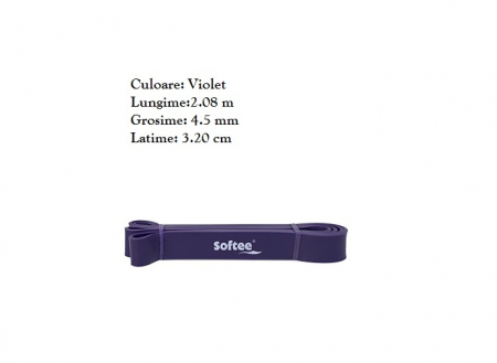 Aqua Gym - Banda elastica Fitforce, Latime 6.4 cm