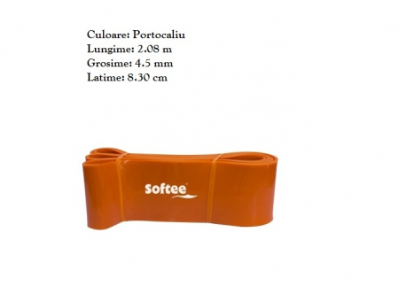 Aqua Gym - Banda elastica Fitforce, Latime 8.30 cm